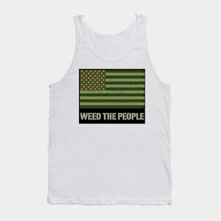 Weed The People Flag Tank Top